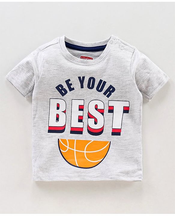 Babyhug Half Sleeves T-Shirts Multi Print Pack of 7 - Multicolor