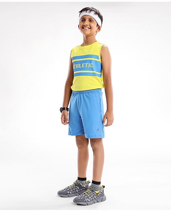 Pine Active Short Length Shorts Solid - Blue