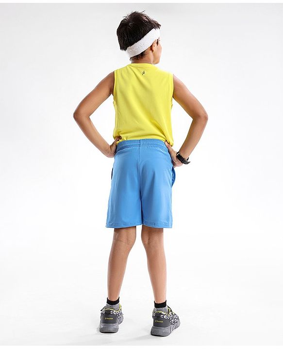 Pine Active Short Length Shorts Solid - Blue