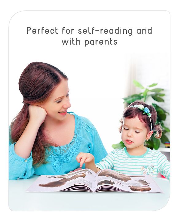 Babyhug Big Picture Early Learning Books Pack Of 4 - English