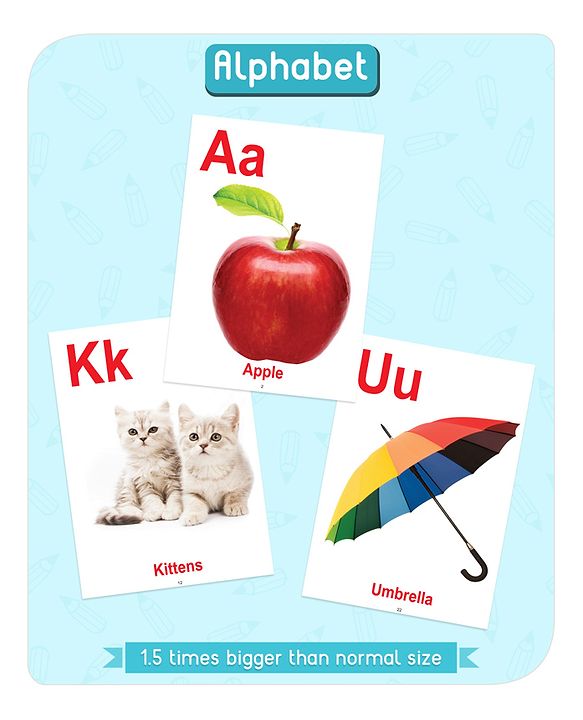 Babyhug Big Picture Early Learning Books Pack Of 4 - English