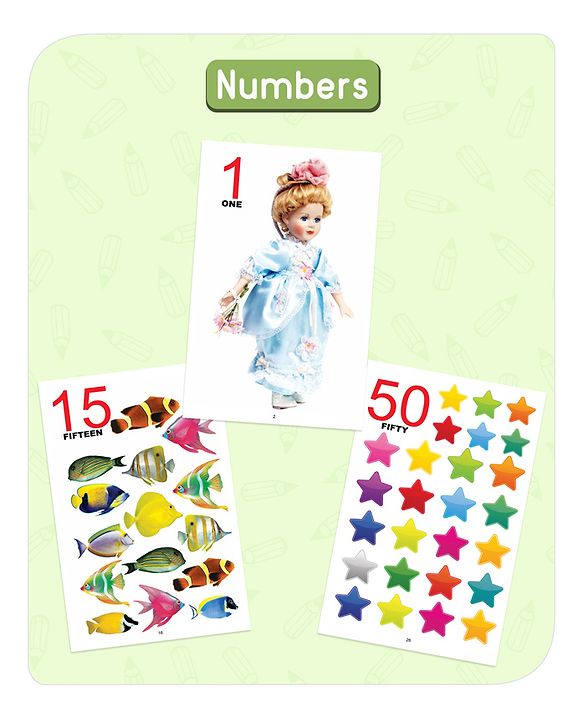 Babyhug Big Picture Early Learning Books Pack Of 4 - English