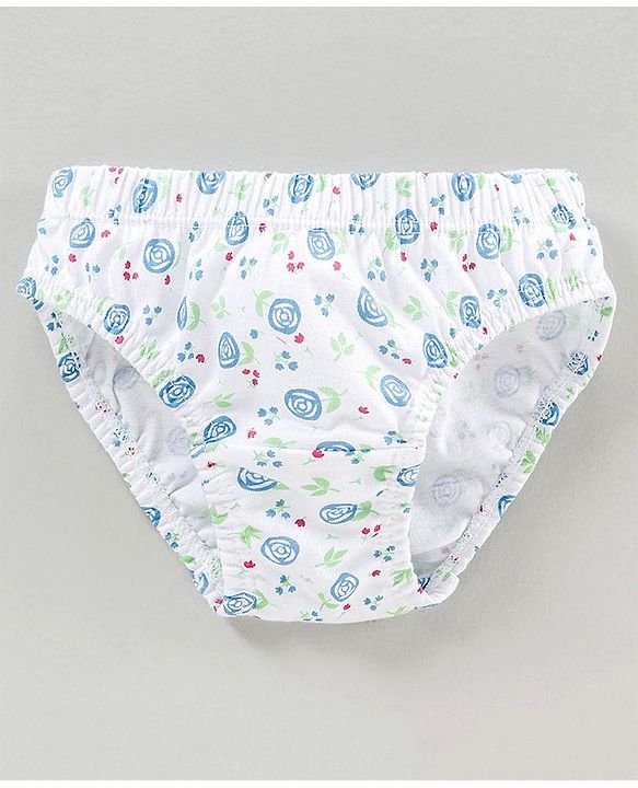 Babyhug 100% Cotton Panties Printed Pack of 3 - Multicolor