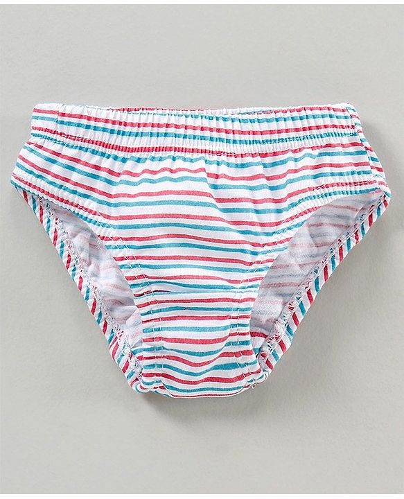 Babyhug 100% Cotton Panties Printed Pack of 3 - Multicolor