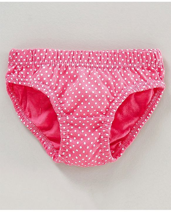Babyhug 100% Cotton Panties Printed Pack of 3 - Multicolor