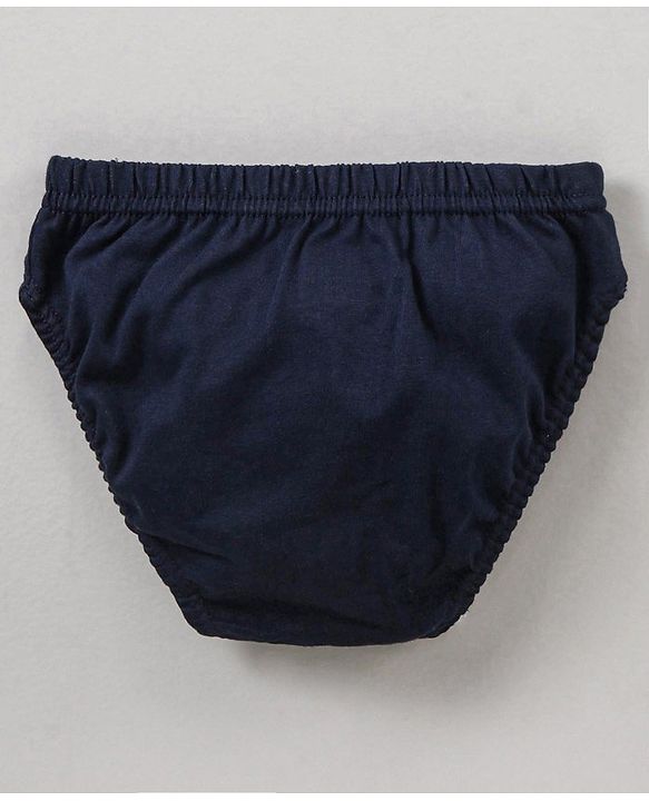Babyhug 100% Cotton Knitted Briefs All Over Printed Pack of 5 - Multicolour