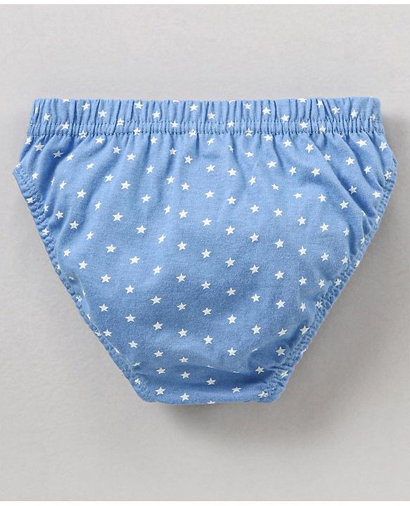 Babyhug 100% Cotton Knitted Briefs All Over Printed Pack of 5 - Multicolour