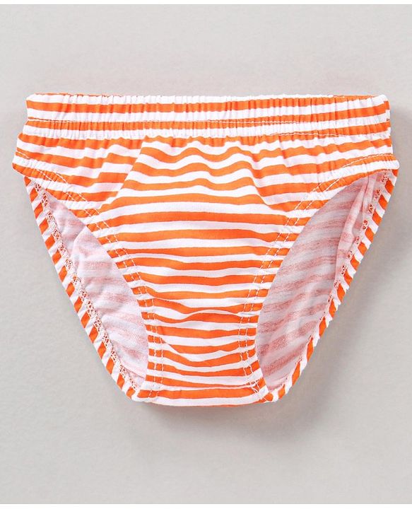 Babyhug 100% Cotton Knitted Briefs All Over Printed Pack of 5 - Multicolour