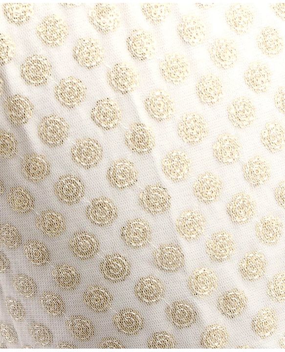 Babyhug Sleeveless Embeliished Choli Lehenga and Dupatta Set with Sequins - Ivory - 3-4Y Off White/Cream