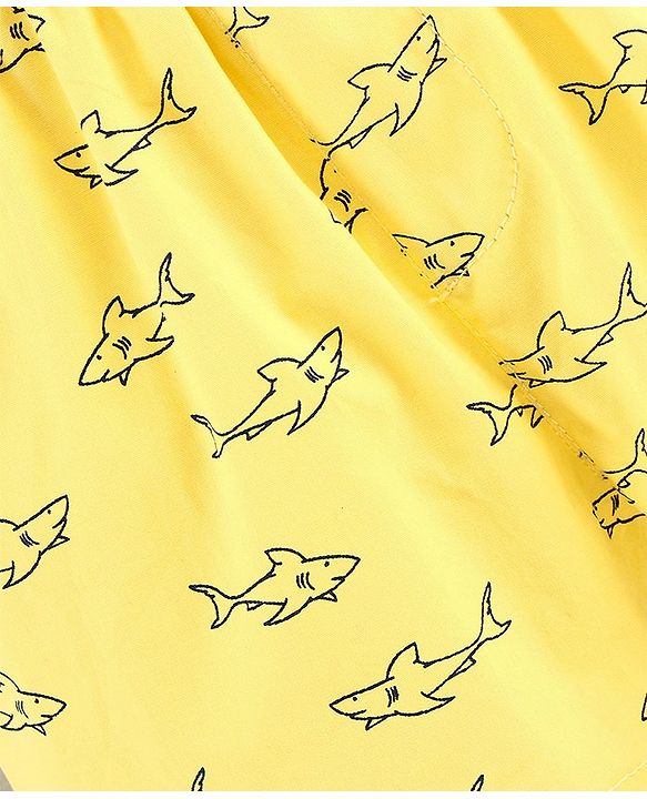 Pine Kids Boxers Shark Print Pack of 2 (Colour May Vary)