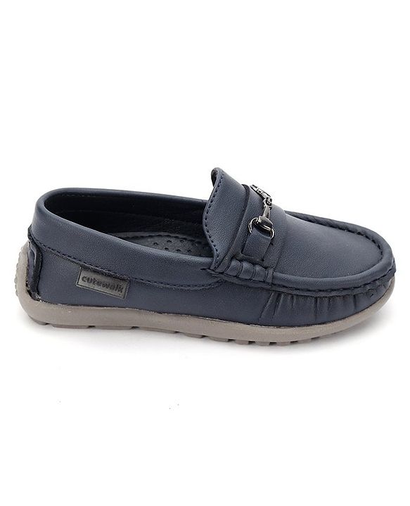 Cutewalk by Babyhug Slip On Party Wear Loafers - Blue