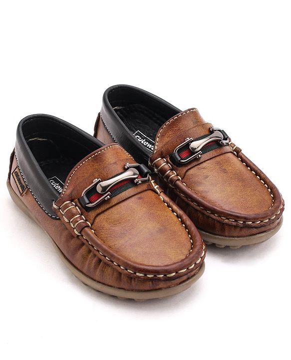 Cute Walk by Babyhug Slip On Formal & Party Wear Casual Shoes - Brown