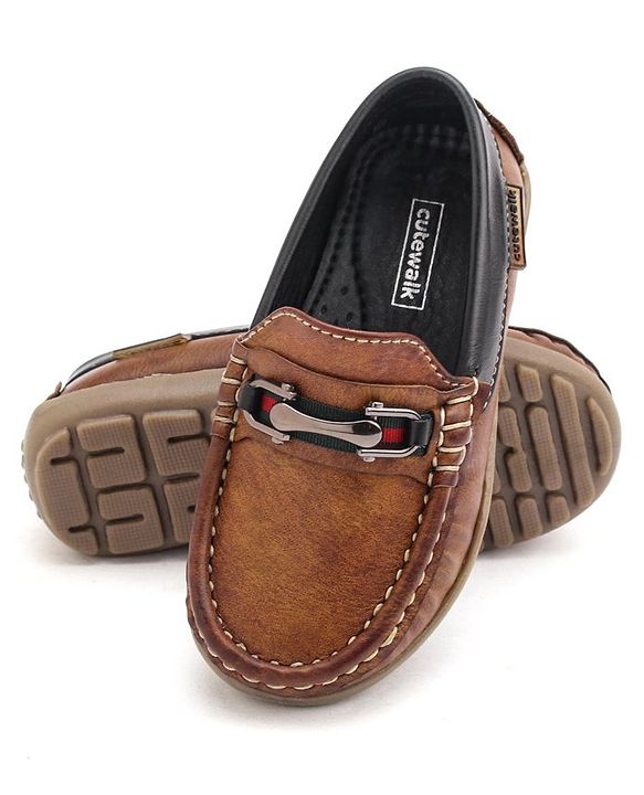 Cute Walk by Babyhug Slip On Formal & Party Wear Casual Shoes - Brown