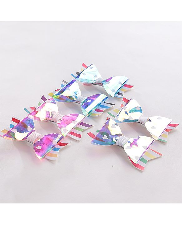 Pine Kids Hair Clips Pack of 6 - Multicolor