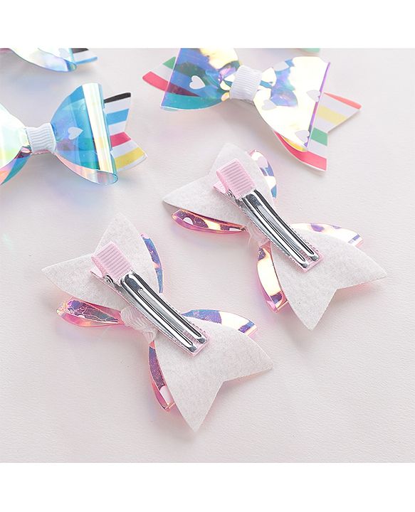 Pine Kids Hair Clips Pack of 6 - Multicolor