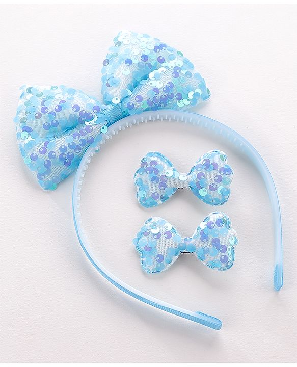 Pine Kids Hair Band With Alligator Hair Clip - Multicolour