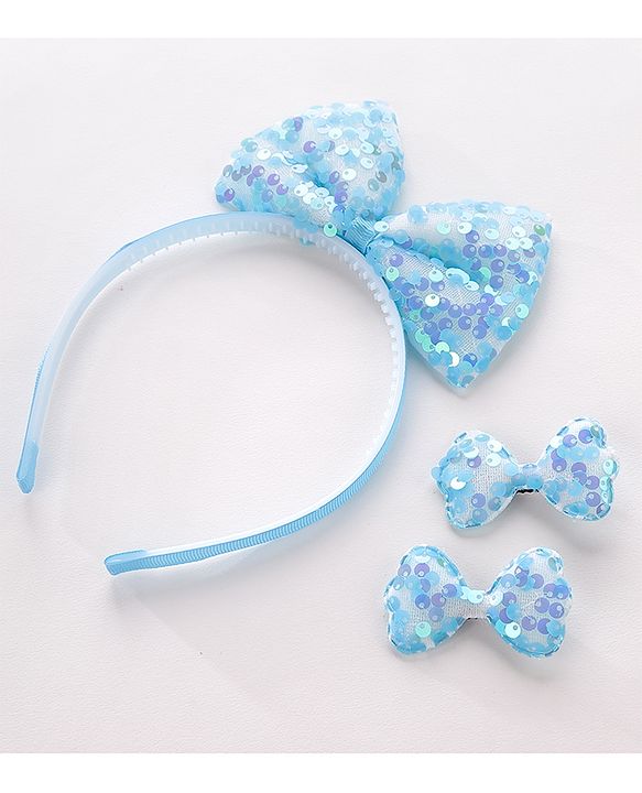 Pine Kids Hair Band With Alligator Hair Clip - Multicolour