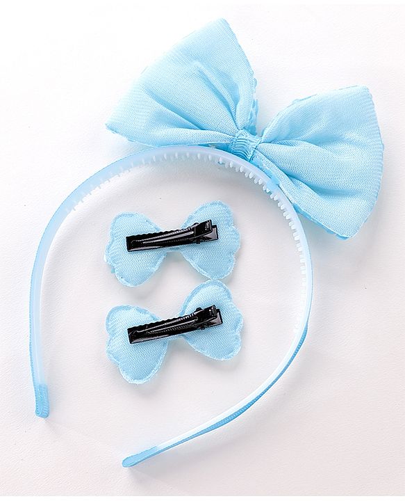Pine Kids Hair Band With Alligator Hair Clip - Multicolour