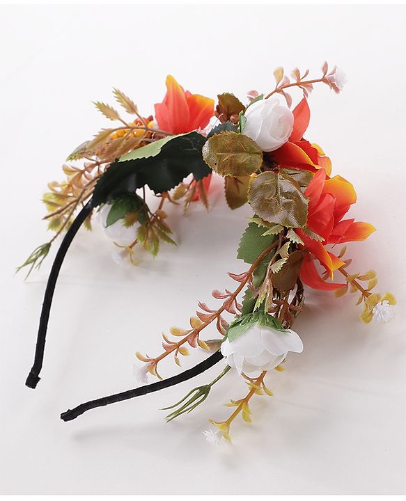 Pine Kids Hair Bands Floral Embellished - Multicolour