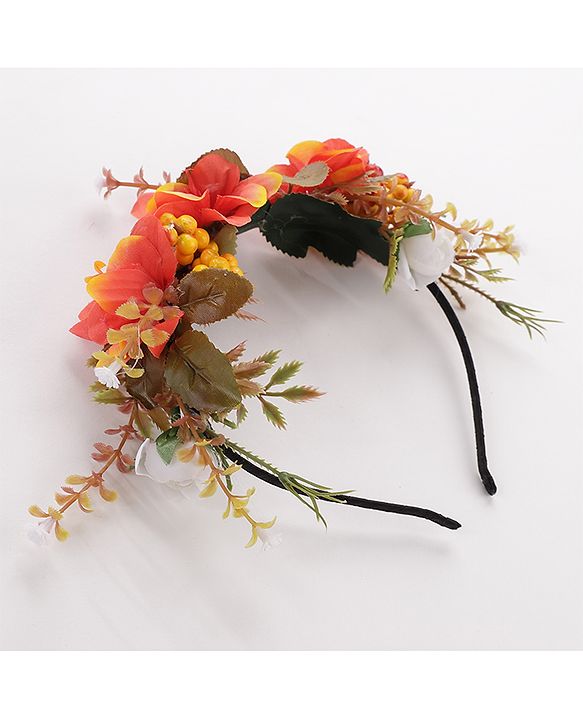 Pine Kids Hair Bands Floral Embellished - Multicolour