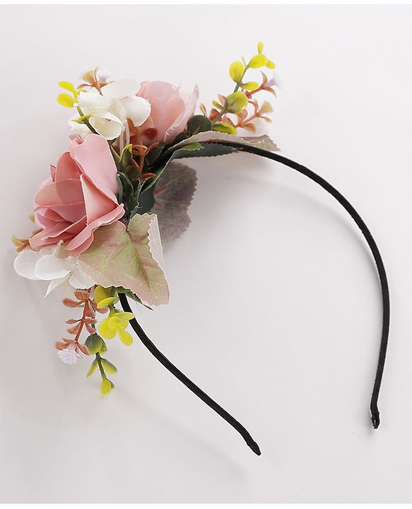 Pine Kids Hair Bands Floral Embellished - Multicolour