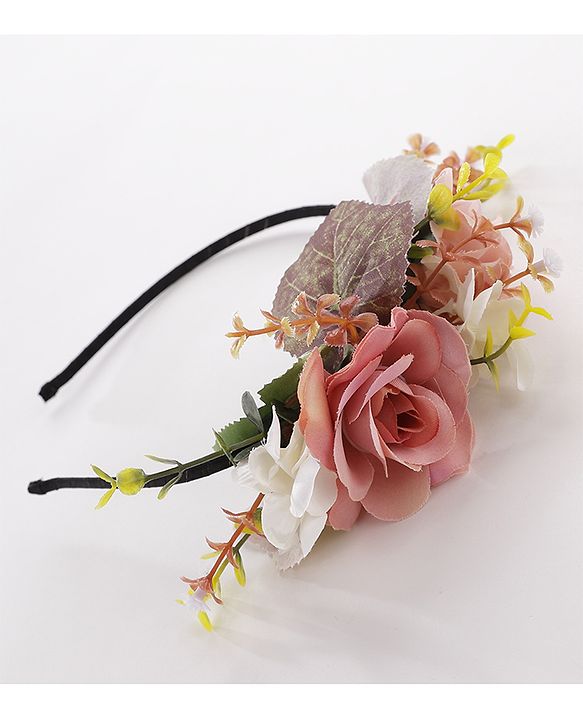 Pine Kids Hair Bands Floral Embellished - Multicolour