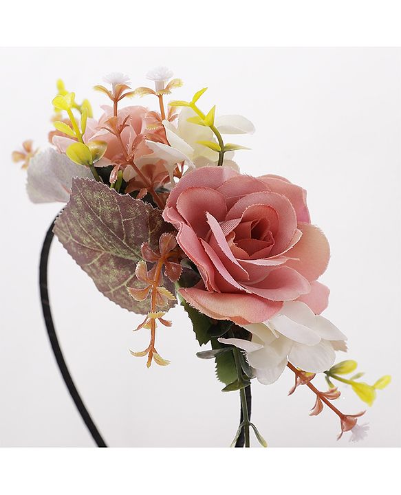 Pine Kids Hair Bands Floral Embellished - Multicolour