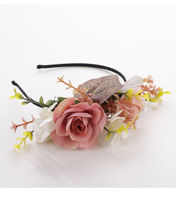 Pine Kids Hair Bands Floral Embellished - Multicolour