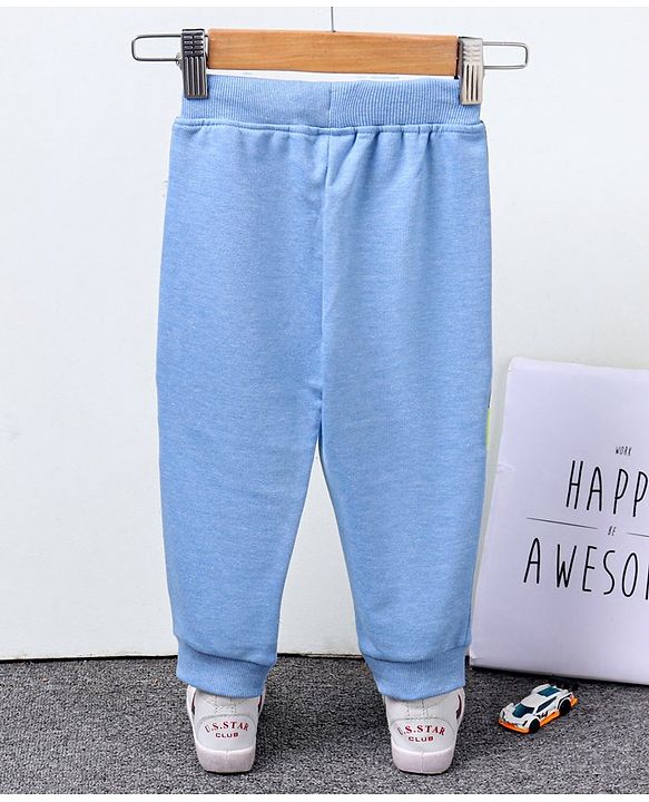Babyhug Full Length Lounge Pant - Blue