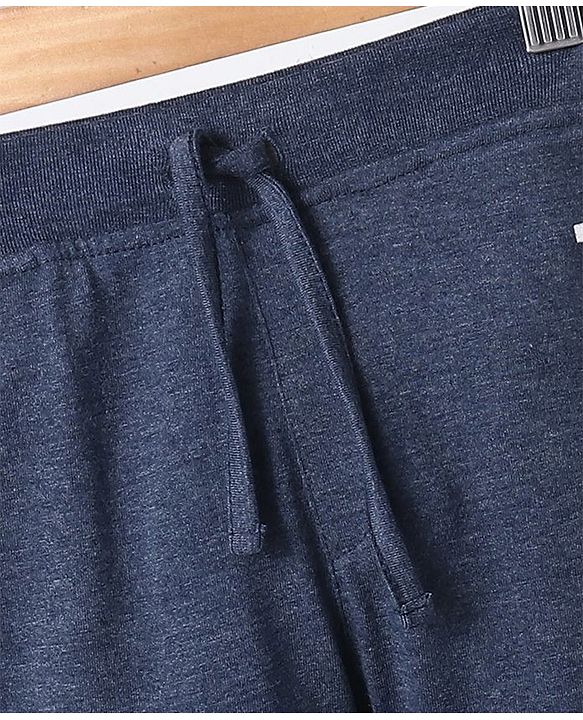 Babyhug Full Length Lounge Pant Text Print - Blue