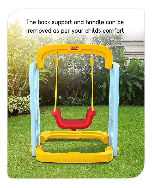 Babyhug  Kids Swing - Blue and Yellow