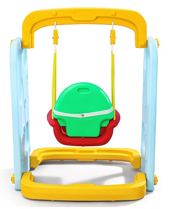 Babyhug  Kids Swing - Blue and Yellow