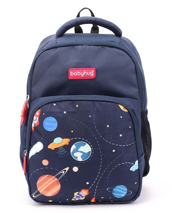 Babyhug School Backpack Space Print - 15 Inches