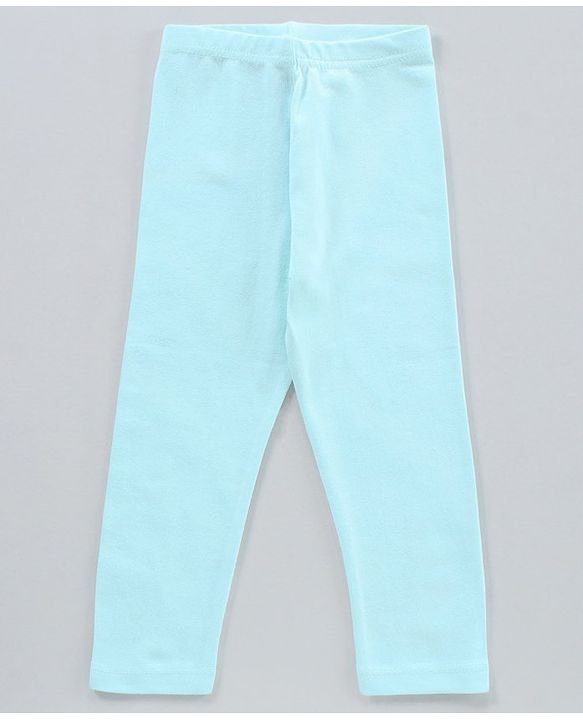 Babyhug Full Length Leggings Pack of 3 - Blue Pink Green