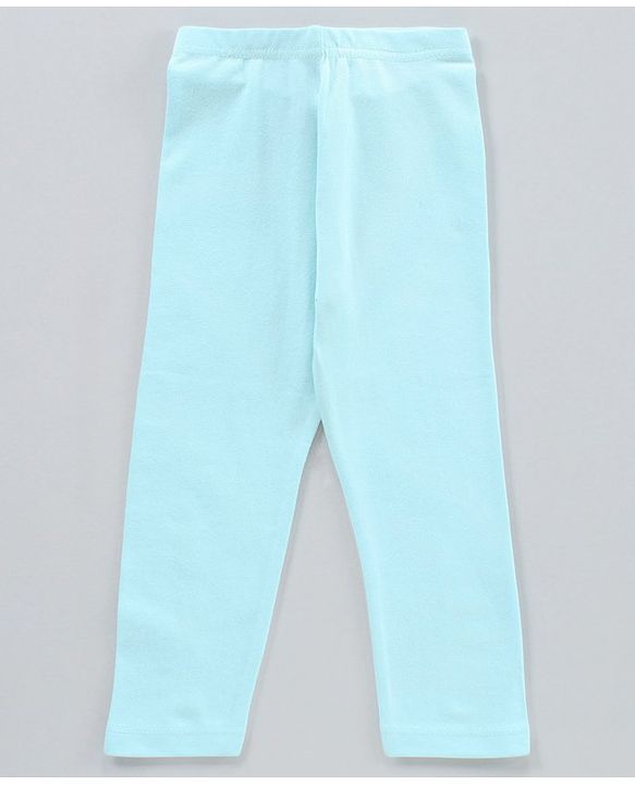Babyhug Full Length Leggings Pack of 3 - Blue Pink Green