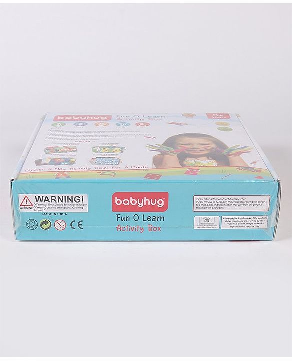 Babyhug Fun O Learn Activity Box - Multicolour