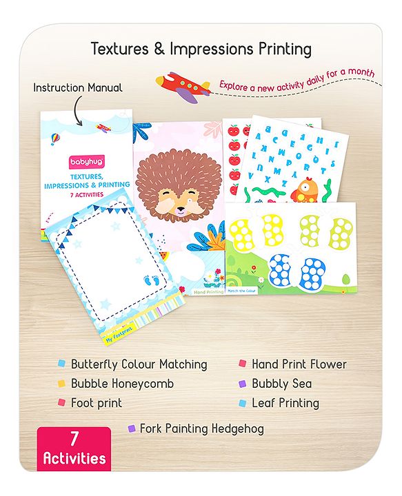 Babyhug Fun O Learn Activity Box - Multicolour