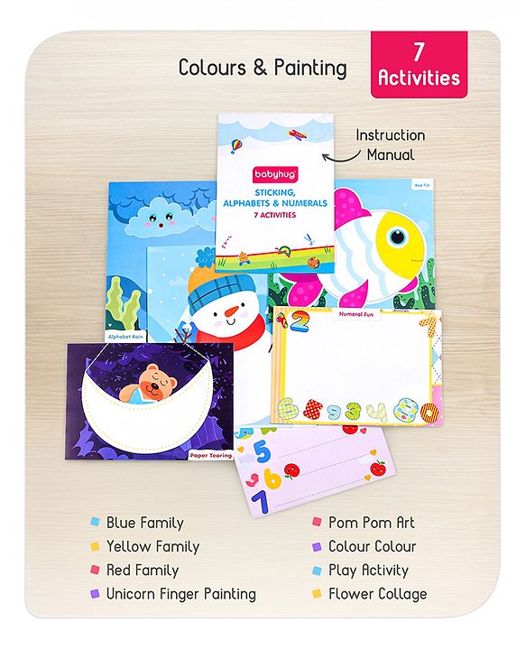 Babyhug Fun O Learn Activity Box - Multicolour