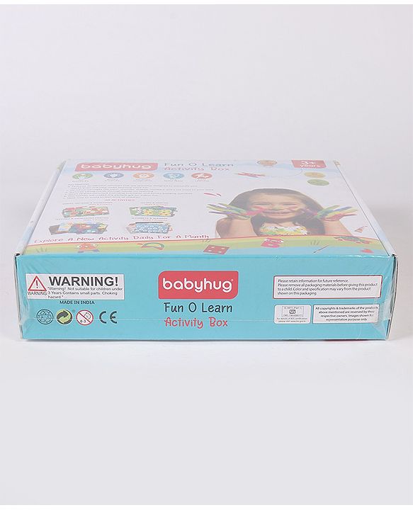 Babyhug Fun O Learn Activity Box - Multicolour