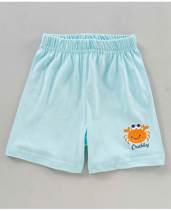 Babyhug Cotton Boxers Multi Print Pack of 3 - Blue Pink Yellow