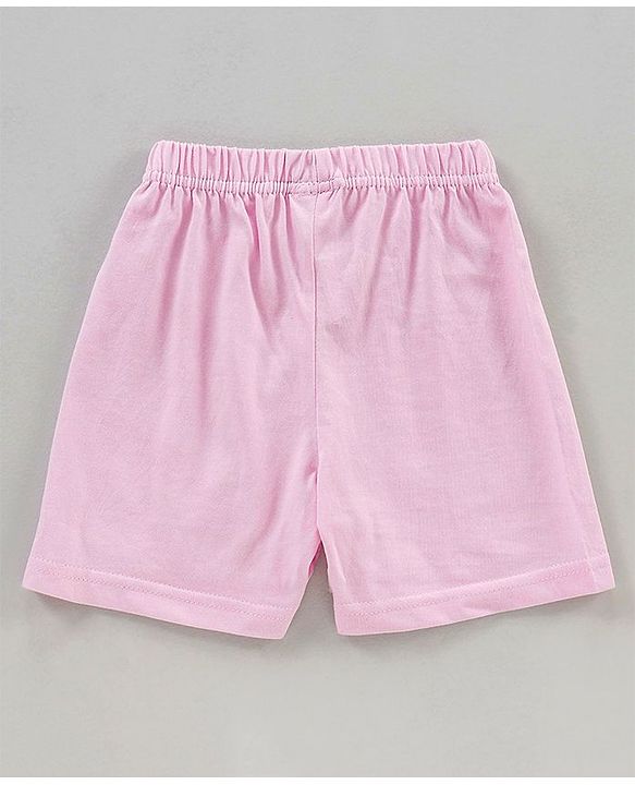 Babyhug Cotton Boxers Multi Print Pack of 3 - Blue Pink Yellow