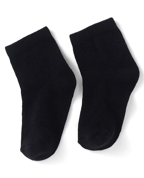 Cutewalk by Babyhug Anti-Bacterial Ankle Length Socks Pack of 3 - Black