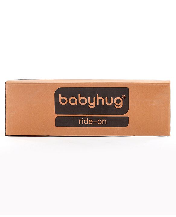 Babyhug Battery Operated Ride on Jeep With Light & Music - Red| Magic Swing Mode| Forward & Backward Operation| Openable Doors| Realistic Design| Wide Comfortable Seat| Rechargeable Battery| MP3 Player & Aux Facility
