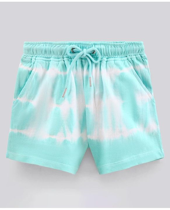 Pine Kids Knee Length Shorts  - Blue