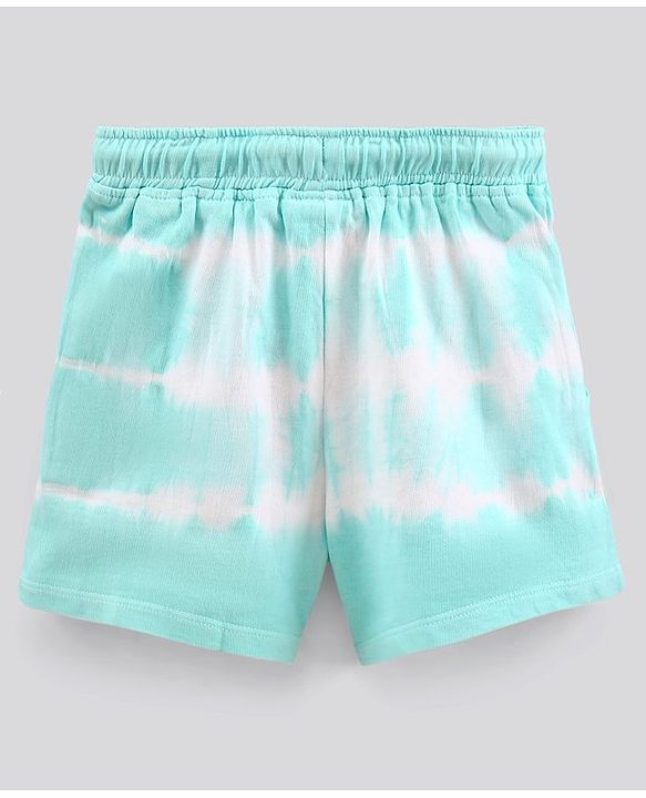 Pine Kids Knee Length Shorts  - Blue