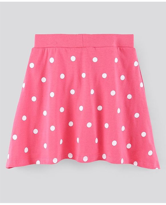 Pine Kids Skirt Polka Dot Print - Pink