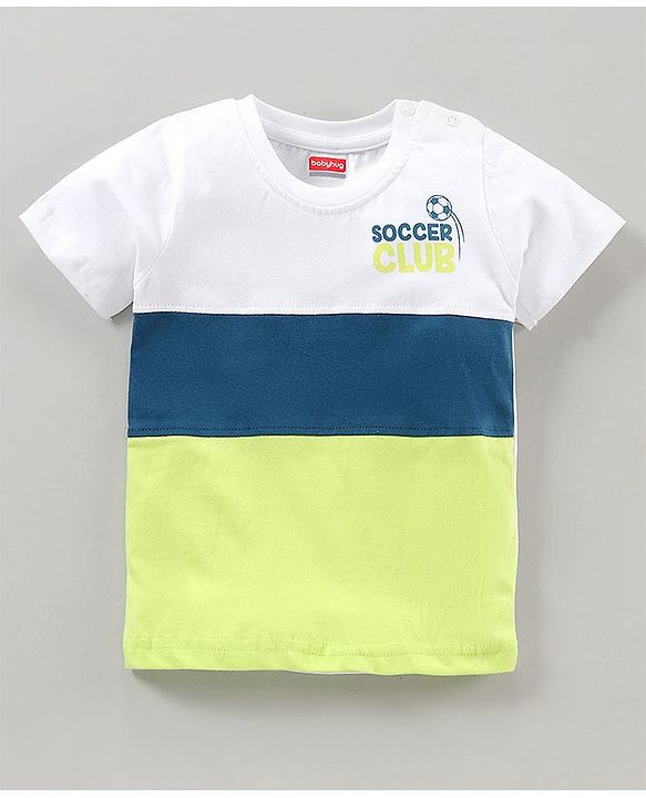 Babyhug Half Sleeves T-Shirts Multi Print Pack of 3 - Multicolour