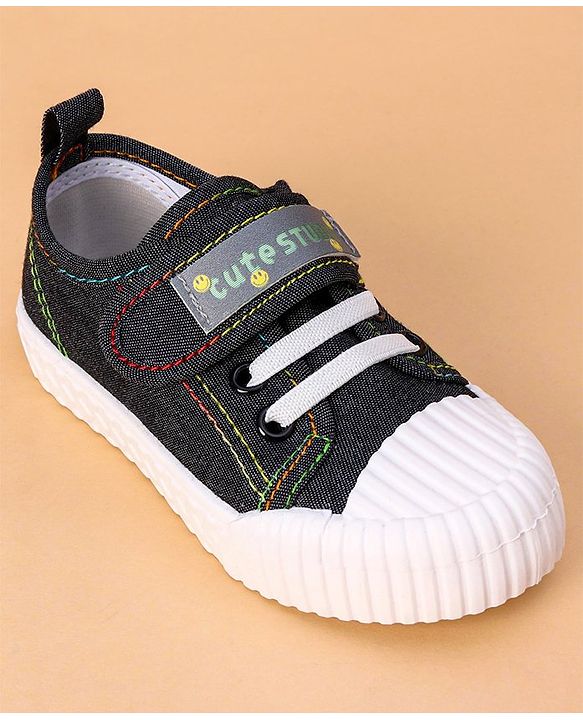 Cute Walk by Babyhug Casual Shoes - Black