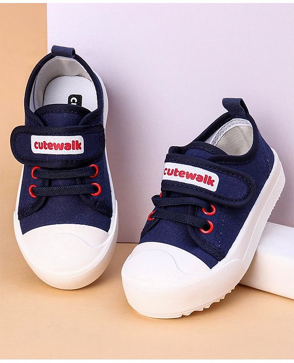 Cute Walk by Babyhug Casual Shoes - Navy Blue