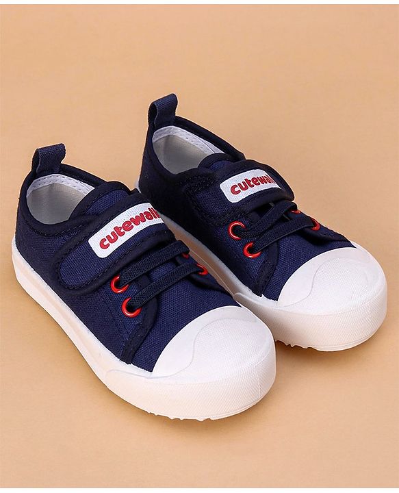Cute Walk by Babyhug Casual Shoes - Navy Blue